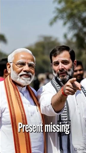 Modi Ji aur Rahul Gandhi ek saath? 😂 #Politics #Shorts #sound #modi