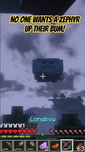 ZEPHYRS are EVERYWHERE in the AETHER! Minecraft's BEST mod! #minecraft #64bitrick