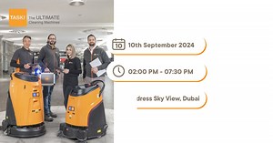 Today is the day!  Welcome to The Ultimate TASKI Experience! We are excited to embark on this journey with you. Let's dive into a day of inspiration, collaboration, and unforgettable moments. Together, we'll make this an experience to remember! #UltimateTASKIExperience #EventDay #Inspiration #Networking #BoostYourOperationswithOrange | Diversey Middle East | Facebook