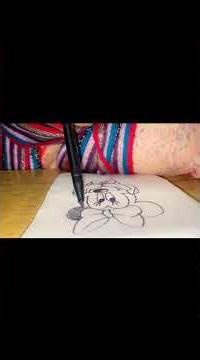 Easy Minnie Mouse Sketch for Beginners #drawingtutorials #drawingtechniques#artinstruction#artist