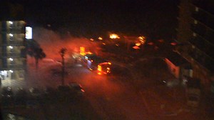 46K views · 346 reactions | WATCH: Crews in Myrtle Beach responded to a fire on the dunes near 75th Avenue North earlier this morning. | WMBF News | Facebook