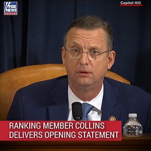 In his opening statement at Wednesday's impeachment inquiry hearing, Rep. Doug Collins accused Democrats of pursuing impeachment because they have a "deep-seated hatred" of President Trump and they fear losing to him in 2020. | Fox News