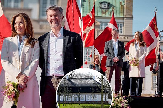 Denmark’s King Frederik X and Queen Mary move out of their lavish palace