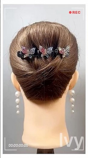 Simple & Beautiful Updo Hairstyles | Easy Step-by-Step Tutorial for a Stunning Look!