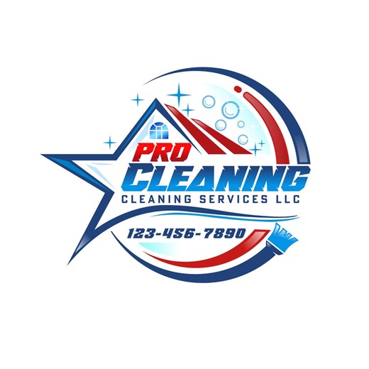 Cleaning Service Logo Design Housekeeping Branding Sparkle Home Care Icon Red Blue Professional Logo - Etsy
