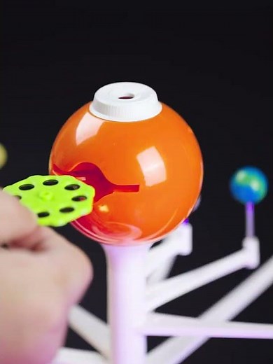 STEM Space Toy for Kids | Moving Planets, Light & Audio Facts