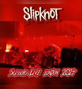 Slipknot Scissors 25th Anniversary Live O2 Arena London 2024