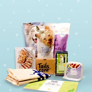 Not got a present for your pooch yet? Don't panic! There's still time to add our Christmas Treat Box to your next order 😍 With a delicious terrine and irresistible treats and chews, plus a few exciting extras, it has everything you need to give your dog a special Christmas Day 🎄 Find out more: http://bit.ly/2qDvX8z | tails.com