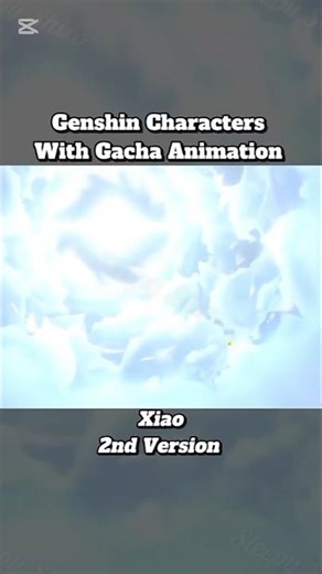 Xiao Gacha Animation 2nd Version #xiao #genshin #genshinimpact #hoyoverse #hoyocreators #fyp #fypシ