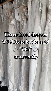 68 reactions · 28 comments | Would any of these dresses make YOU say yes?? 樂 #wildrosebridal #weddingdressinspo #weddingdressshopping #engaged #brides #weddingdress #2025bride #weddinginspo #2026bride | Southern Illinois Wild Rose | Facebook