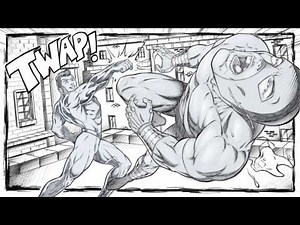 How to Draw A Fight Scene - Comics - Narrated