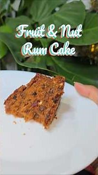 Easy Fruit & Nut Rum Cake Recipe for Beginners | Moist Christmas Rum Cake – ‪@Cooking4Dummies1‬