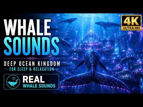 Real Whale Sounds | Deep Ocean Kingdom for Sleep & Relaxation