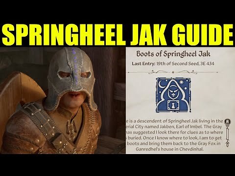 Oblivion Remastered - Boots of Springheel Jak Quest Guide Walkthrough (How to look for clues)