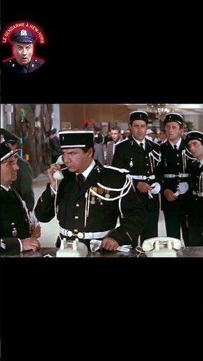 🗽 Le Gendarme à New York : Une scène culte totalement mythique 😂🔥 #Shorts