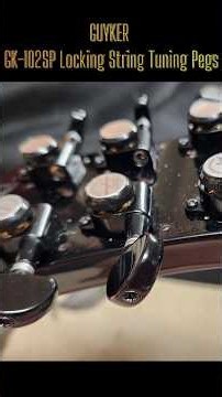 Worn out Guitar gets a Complete Overhaul with Guyker 1:21 Locking Tuners! #guitar #guyker