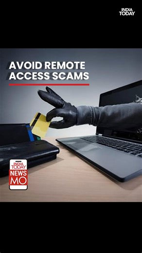 Have you used TeamViewer or Anydesk? Beware of remote access scams. Scammers trick you to gain control of your computer and steal your personal information. Here's how to stay safe #NewsMo #CyberSecurity #AnyDesk | India Today
