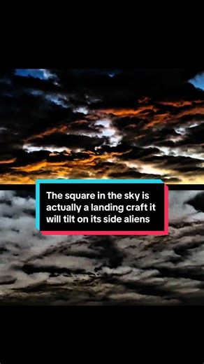 You’re looking at an alien landing craft. It’s a long tube currently shaped like a square. It will turn on side and touch The ground when it turns on I do not know The time or date yet I do know the Location, it will be Jensen Beach Florida A large concrete slab next to the rr tracks we are looking at the bottom of their large Jillian mothership and much much more to. #aliens #UFO #aliensky #alien landing craft #sky