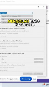 ❌ Skripsi atau tesis pakai data kualitatif? ❌ Masih bingung pakai NVivo? 📊😵 Saatnya kuasai analisis kualitatif 🎥 Video Tutorial Lengkap Belajar NVivo ✅ Dari data mentah jadi analisis rapi ✅ Coding, Query & Visualisasi ✅ Siap untuk penelitian & publikasi 👉 Klik & mulai sekarang! 🚀 | Berkah Digital