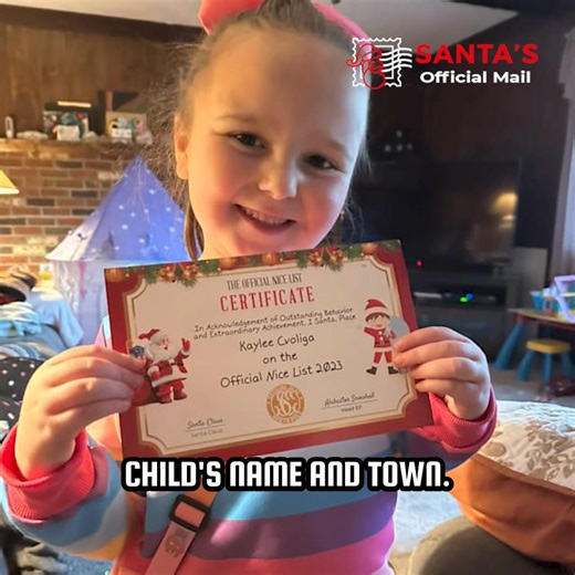 If the questions about Santa are starting… this is your answer. Santa’s Official Mail sends a personalized letter and keepsakes that arrive right when you choose, with free shipping and a 20% discount. No crafts, no stress, just big smiles when they see their name from Santa. Order in minutes: santasofficialmail.com | Magically Mailed