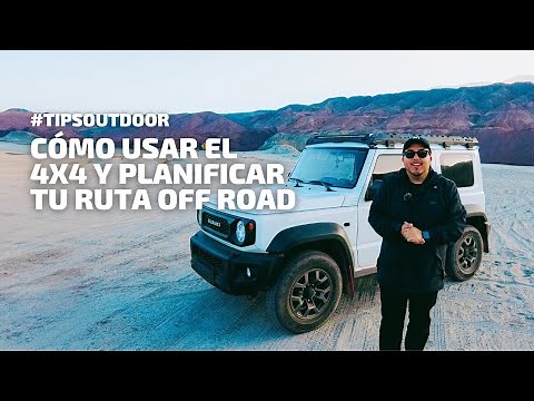 Cómo usar el 4x4 y planificar TU RUTA OFFROAD / Suzuki Jimny 🚐🛣️