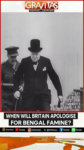 London Exhibition Proves Churchill Killed Bengalis During Famine | GRAVITAS