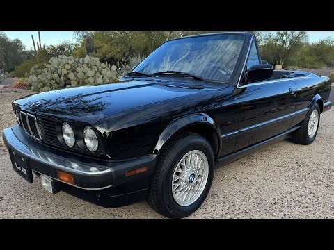 1990 BMW 325ic Cabriolet "One-Owner 51K Actual-Miles" Spuds Garage