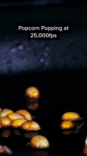 Slow Motion Popcorn Popping at 25,000fps