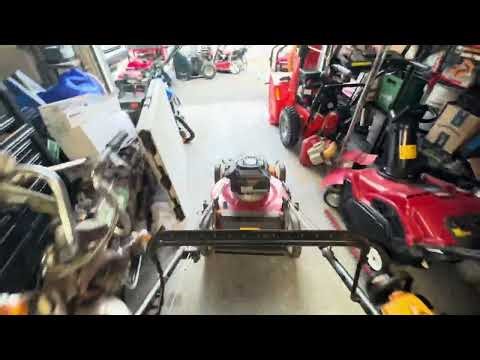 Toro 22” Recycler spring service/tune up, POV