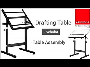 Isomars Drafting Table | Drafting Stand | Assembly Video | Isomars