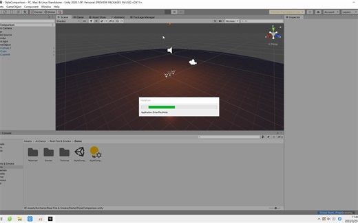 unity 真实火灾和烟雾