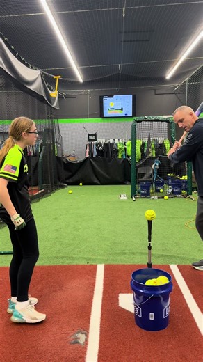 Brooke is the classic case of a late bloomer that’s rising to the top at her age! She’s out working many early bloomers, she’s quite the story #foryou #softball #hitting #motivation #coach