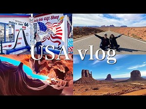 【Trip vlog】5泊6日のアメリカ半分横断旅！最終章【アメリカ旅行】