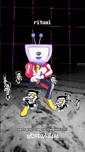 SPAMTENNA RITUAL ( You vs Homer Roblox / Deltarune Animation )