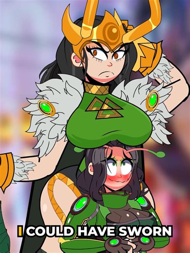 Lady Loki X Mantis Ship is getting out of hand #ladyloki #mantis #marvelrivals #marvelrivalsmemes #animatedshort