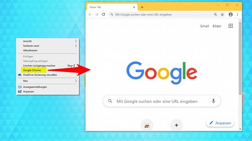 Windows 10 und Windows 11: Dem Kontextmenü wichtige Apps hinzufügen - So geht´s