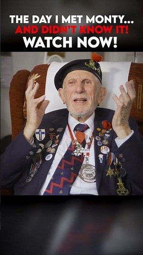 MEETING BERNARD 'MONTY' MONTGOMERY #DDAY #militaryhistory #history #survival #ww2 #DDAY #monty