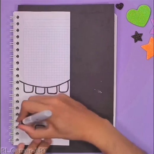 Separadores bonitos HALOWEEN👻👻👻👻👻🥰🥳 #reel #viral #art # #review #haloween | RL Gamer