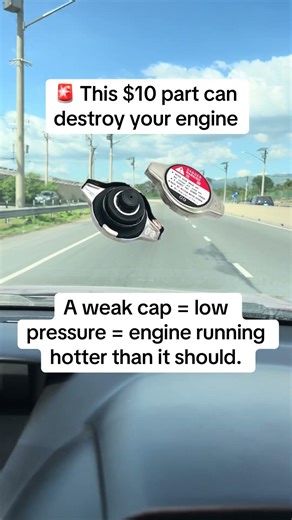 How to identify a bad radiator cap. #radiator #automobile #overheating #radiator