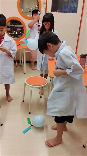 When science becomes play, kids explored air resistance & lifting force through exciting experiments