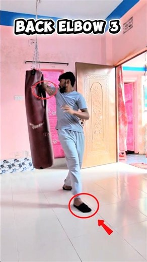 Double Punch + Back Elbow Combo Tutorial | Powerful Karate Combination 🥋🔥
