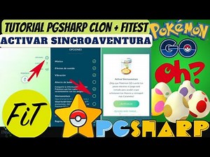 📌🆕Tutorial FiTest + PGSHARP Clon • Activar sincroaventura y eclosionar huevos en Pokémon GO•No Defit