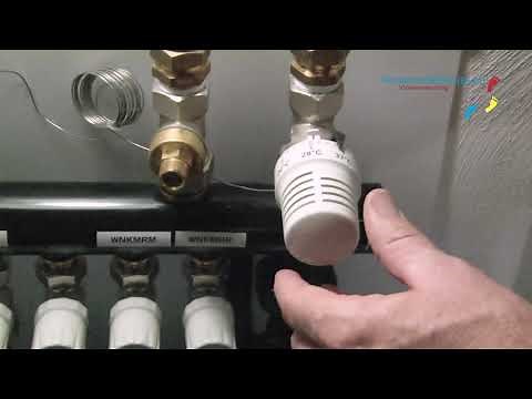 Opstarten vloerverwarming Verwarmde Voetjes