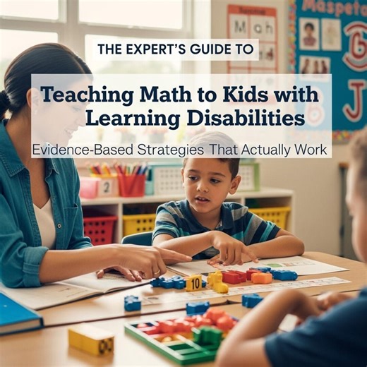 The Expert's Guide to Teaching Math to Kids With Learning Disabilities | Special Education Teacher Resource Ebook PDF - Etsy
