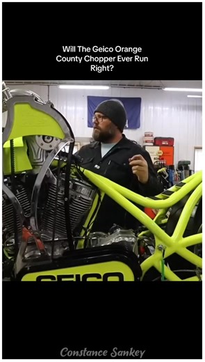 Will The Geico Orange County Chopper Ever Run Right #Geico #Chopper #motorcycle #harley #harleydavidson #Unfixable #54_GGS_CUT | Constance Sankey