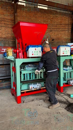 49K views · 251 reactions | Sturdy brick making machine produces strong solid bricks #brickmakingmachinery #bricks#brickmaking#blockmachine#brickmachine#hollowblock#hollowbrick#constrcution | Zhengzhou Ter Machinery manufacturing co., ltd. | Facebook