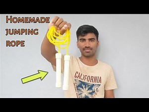 How to make simple Skipping rope at home / jumping rope