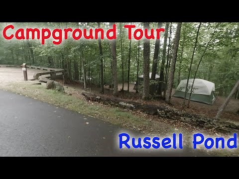 Full Tour Of Russell Pond Campground in North Woodstock NH