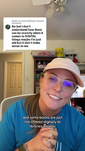 Replying to @Jenna Wallace-Good Digital library materials cma be confusing. Hopefully this helps. #hoopla #librarybooks #libby #overdrive