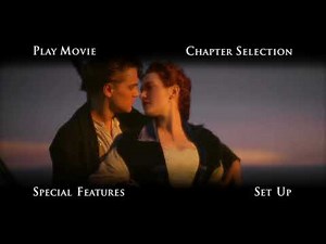 Titanic Menu DVD disc 1 (2005)